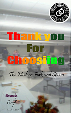 The Modern Fork & Spoon food item